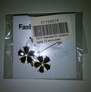 Flower drop earings